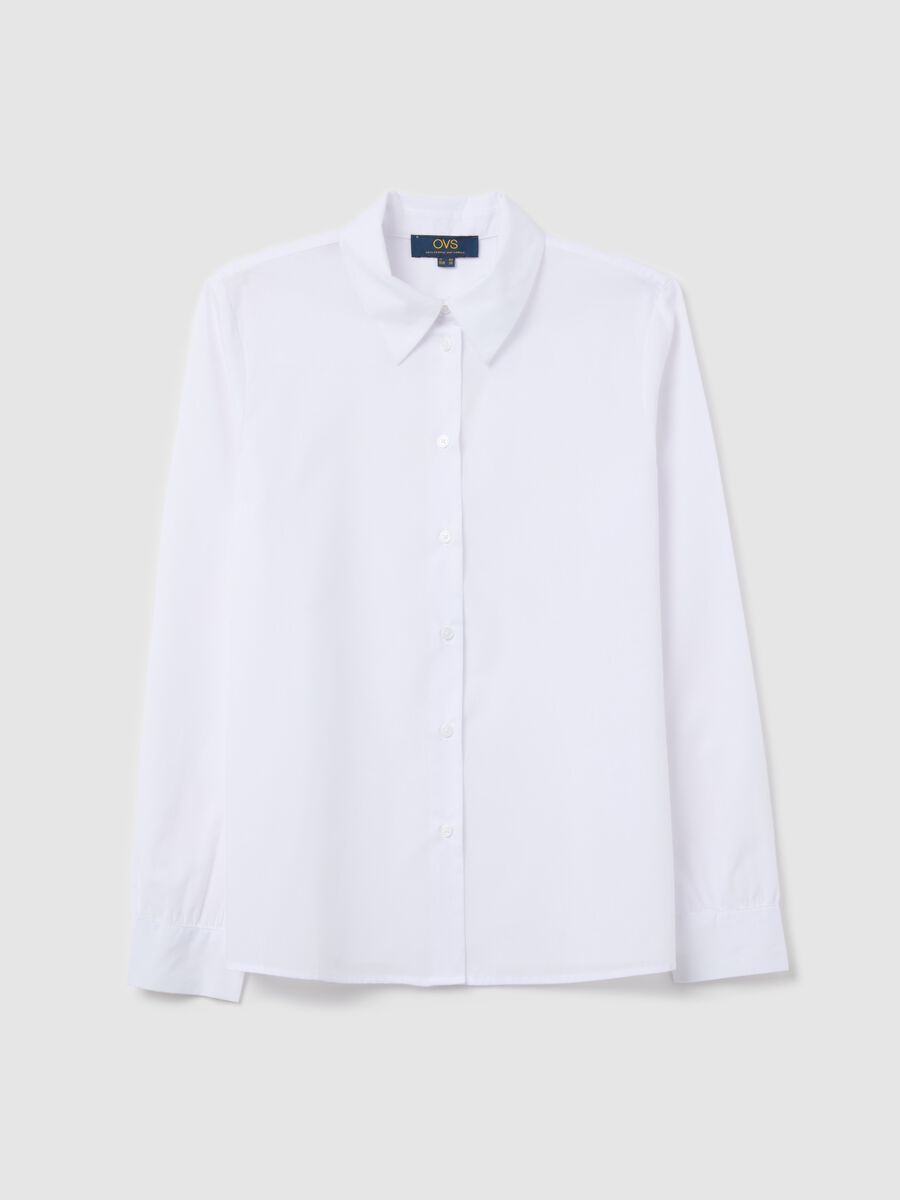 Curvy shirt in cotton blend_4