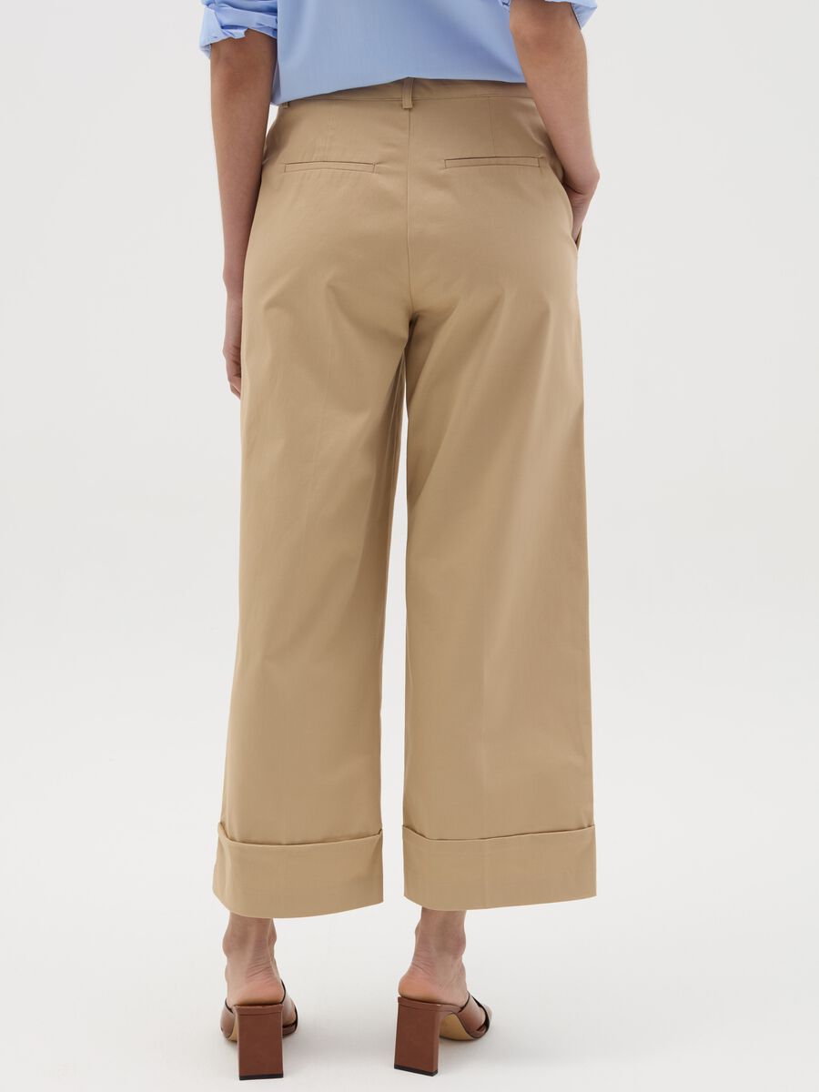 Wide-leg chino trousers_2