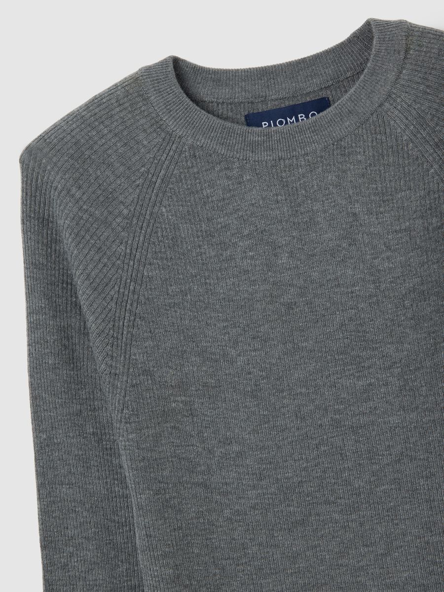 Grey Fitted Jumper_5