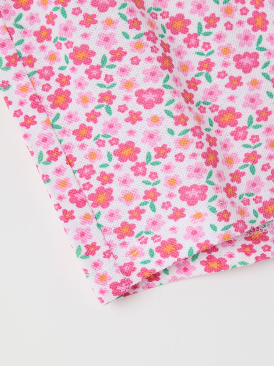 Girls’ trousers in 100% multicoloured cotton with regular fit_3