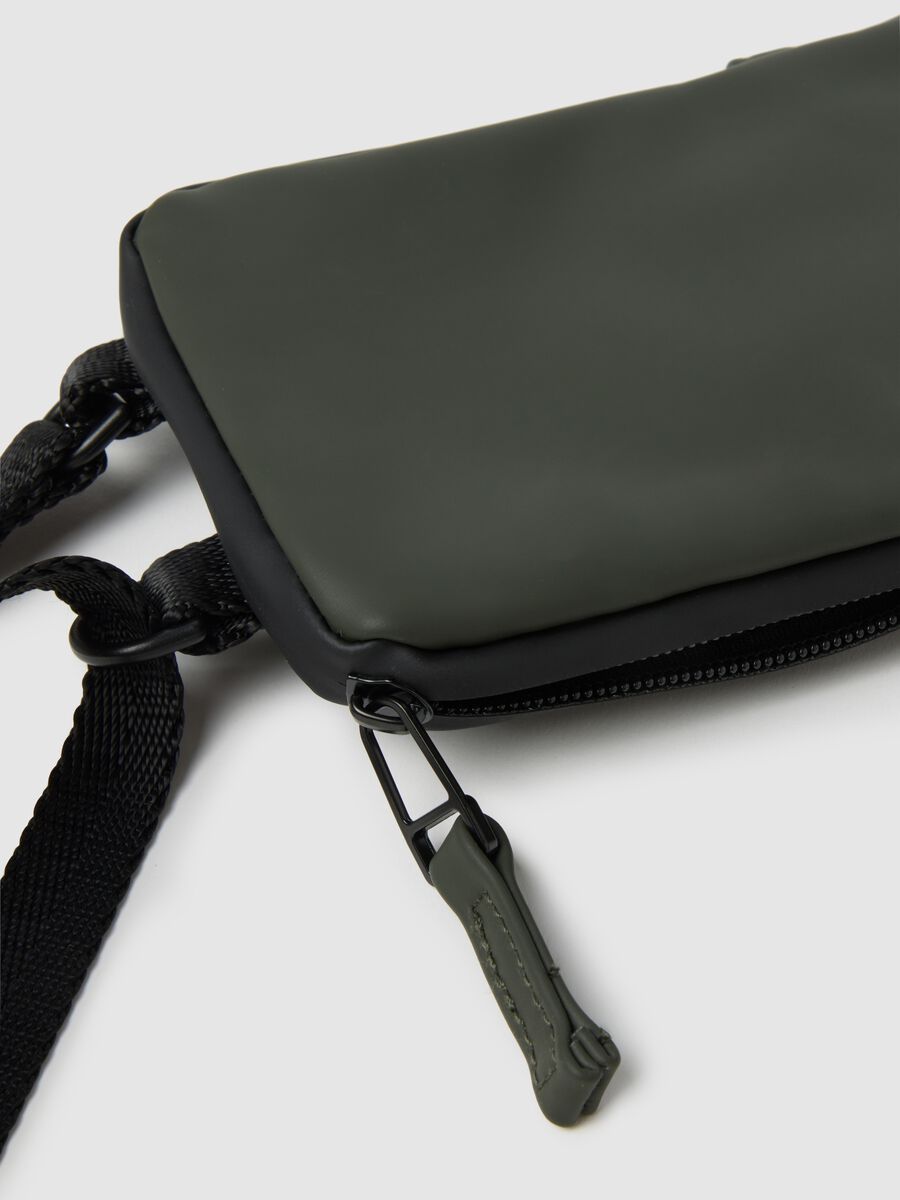 Green Shoulder Bag with Zip_2