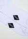 Tripack of men's short socks in white stretch cotton_1