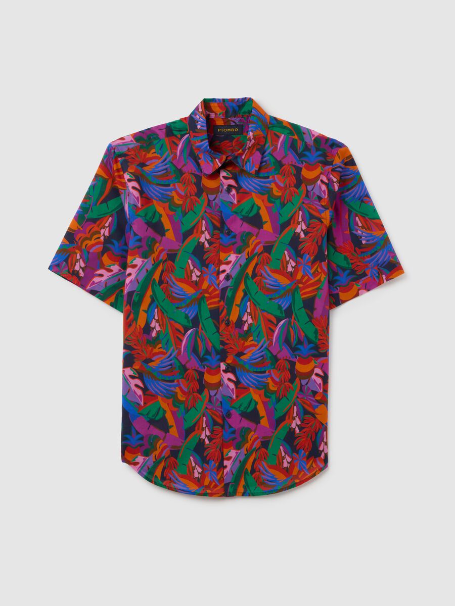 Men's pure cotton multicolour regular fit shirt_4