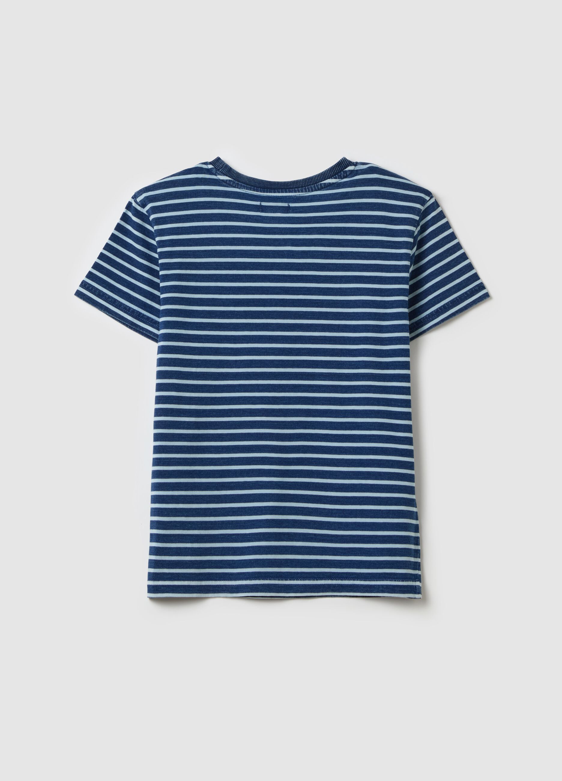 T-shirt with striped pattern