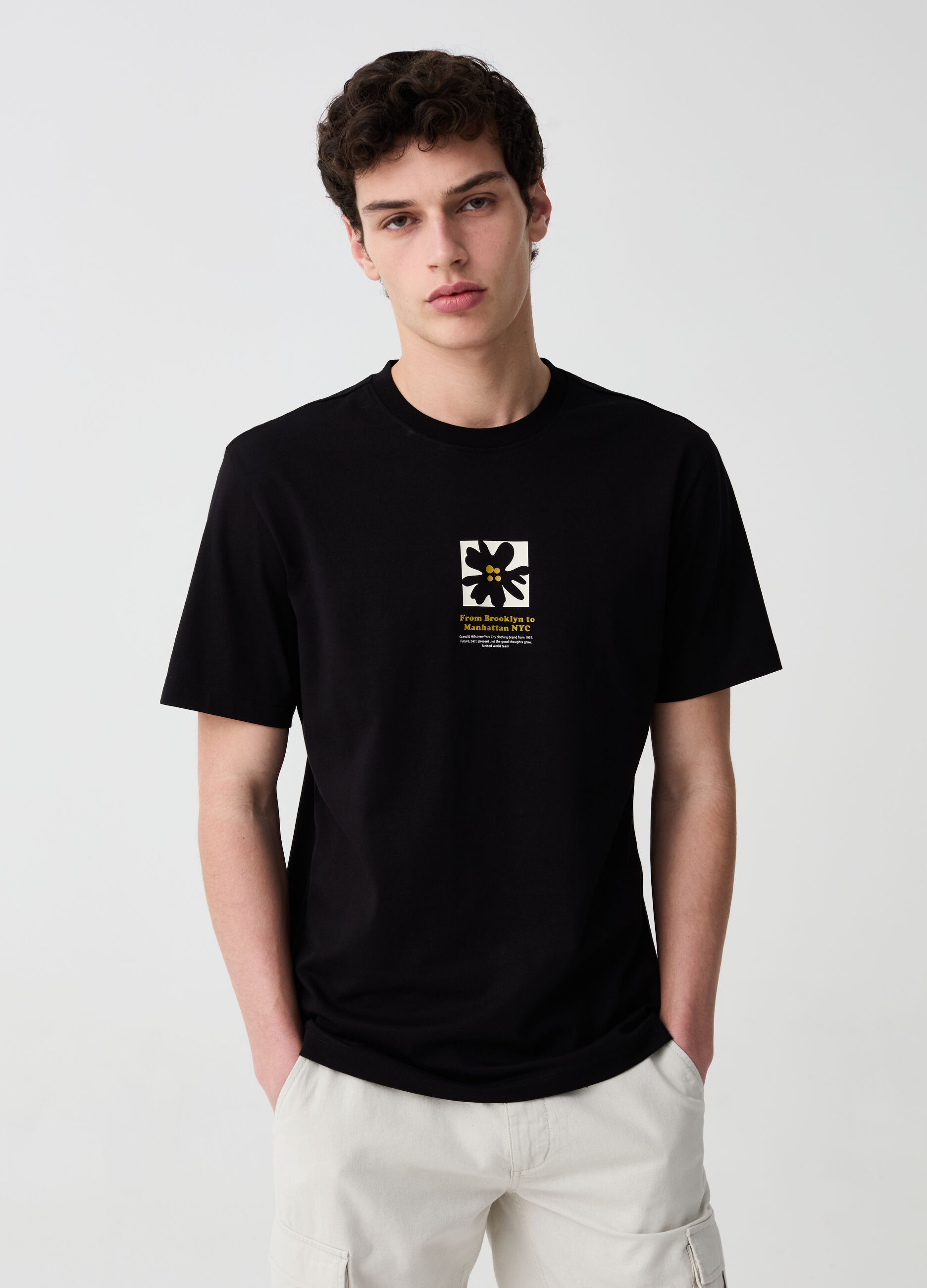 Ovs T-shirt in cotone con stampa