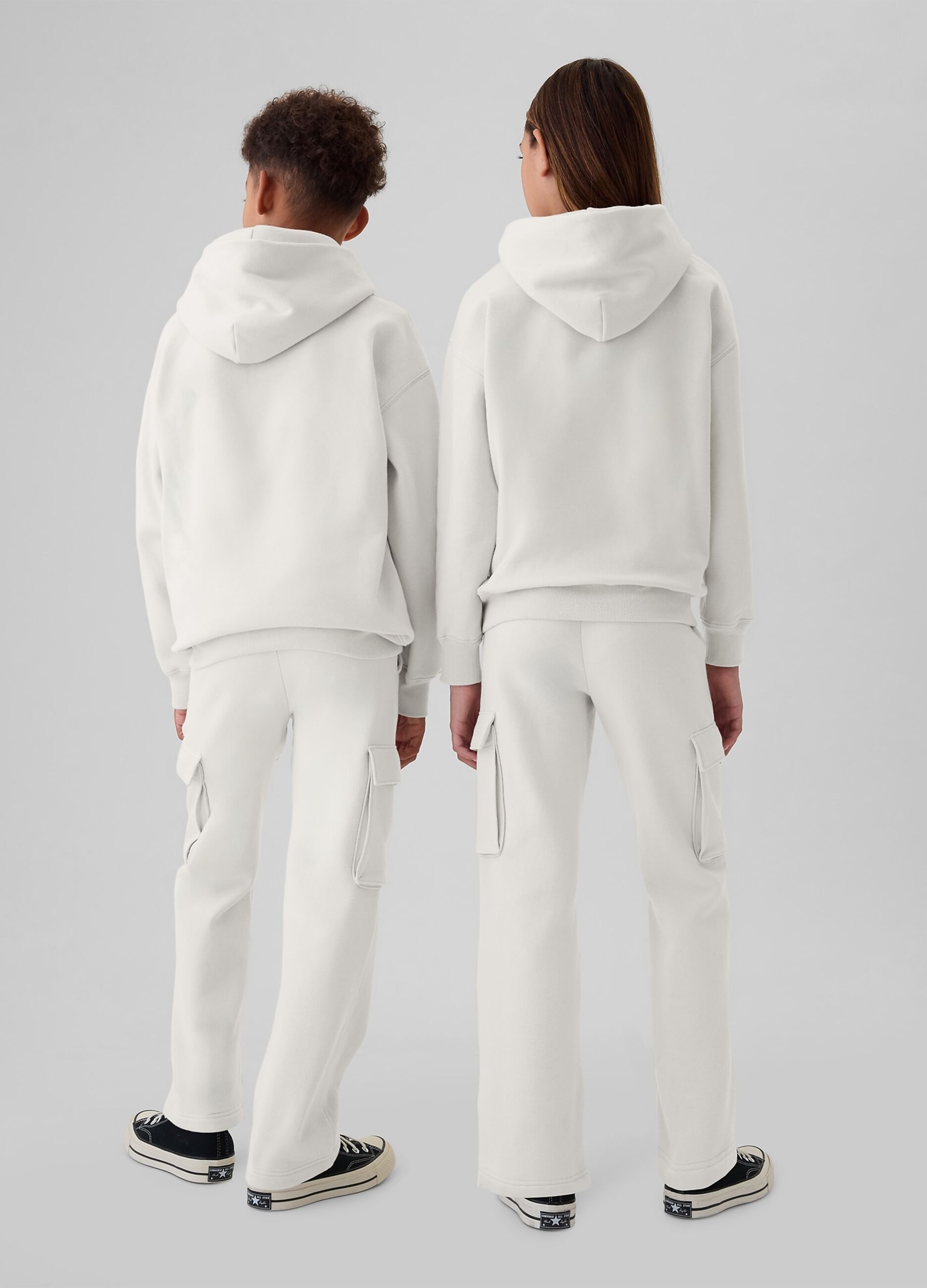 Solid colour hoodie