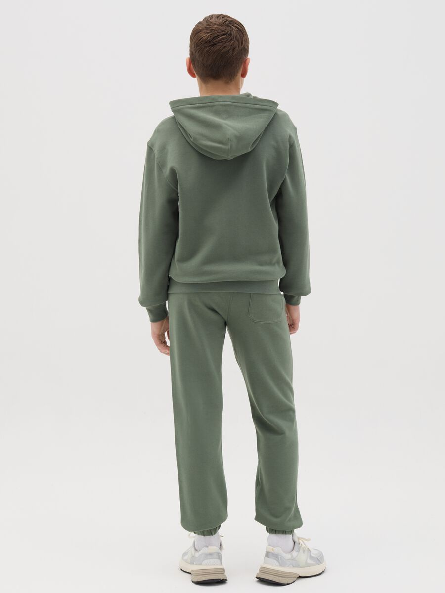 Essential fleece joggers with drawstring_3
