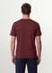 Red pure organic cotton jersey T-shirt, regular fit_3