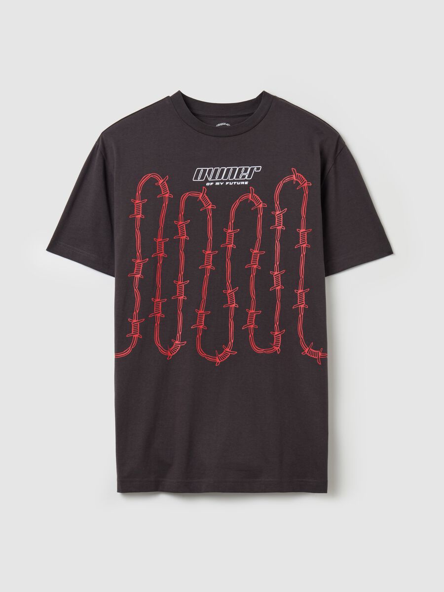 T-shirt with "Owner of my future" print_4
