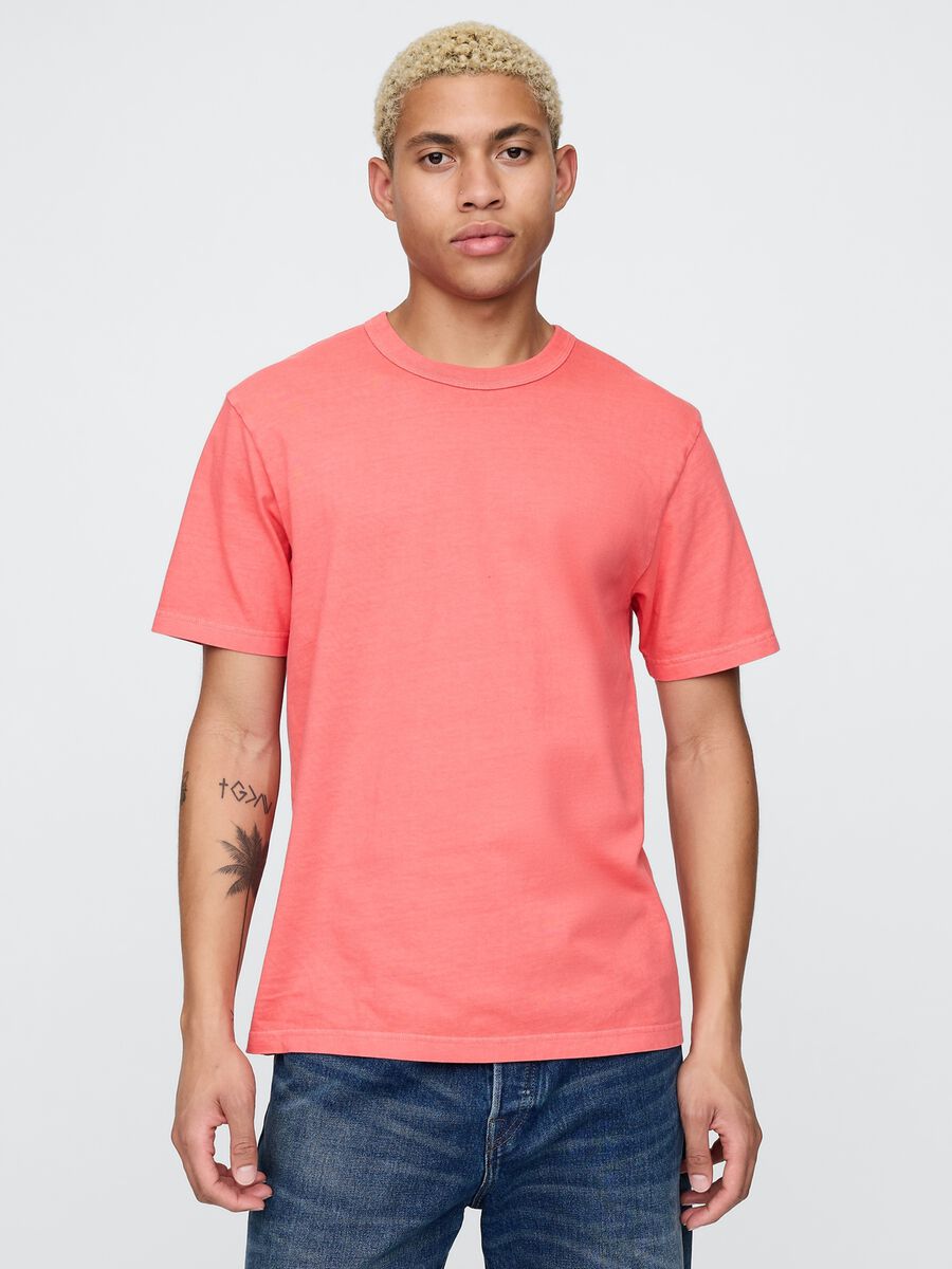 Pink Cotton Gap T-Shirt_0