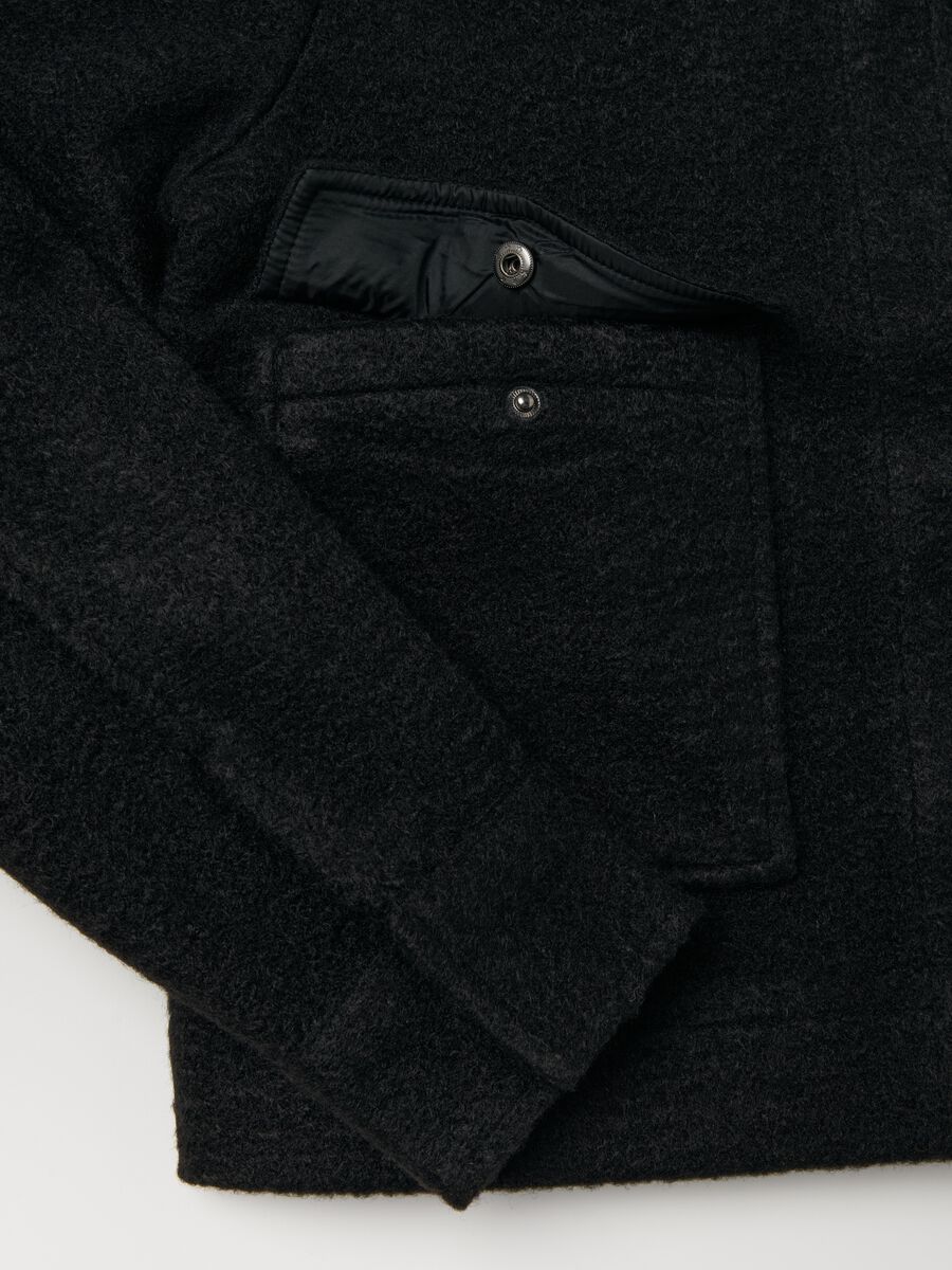 Short jacket with collar_5