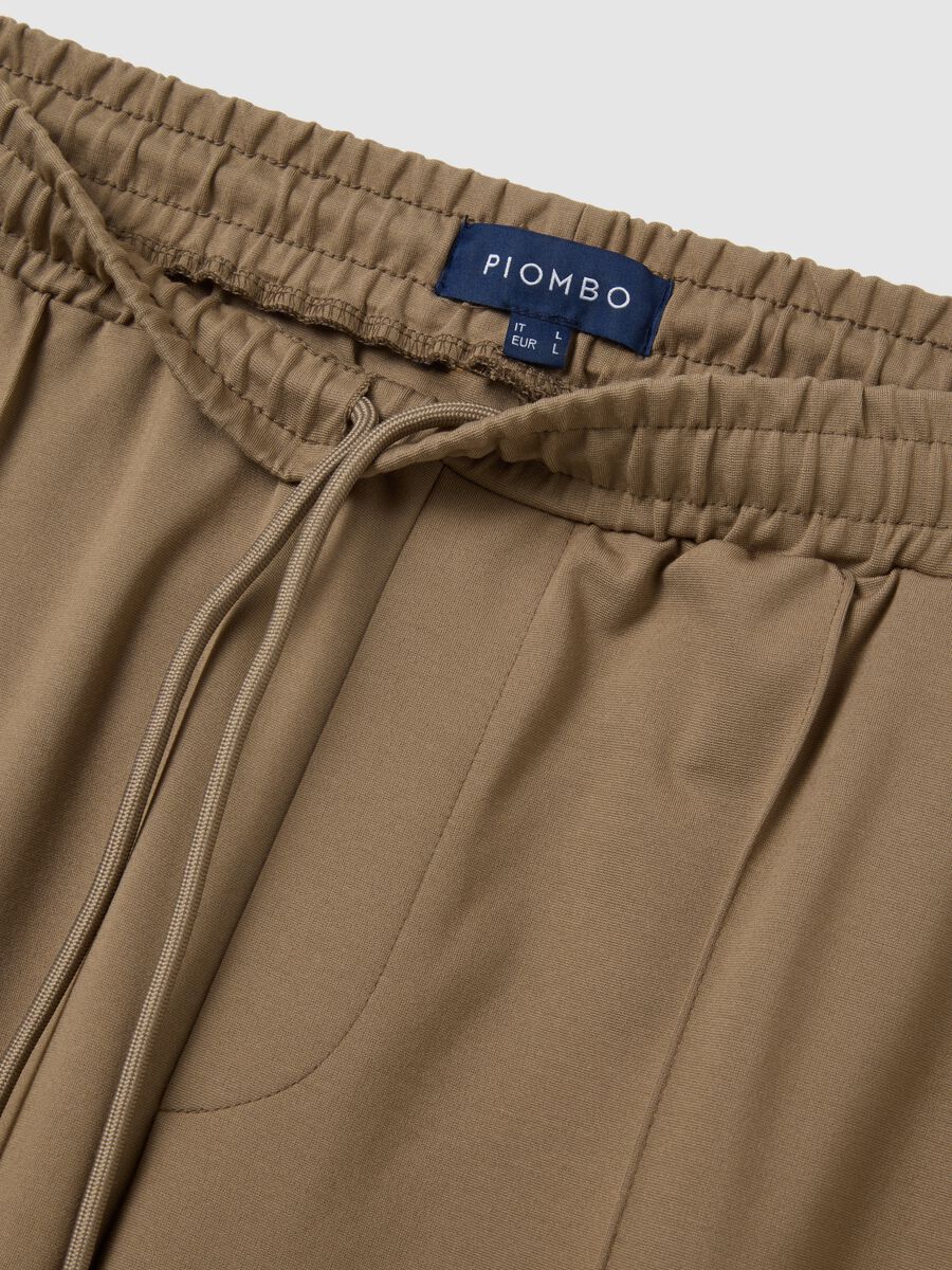 Pantaloni marroni regular fit_1