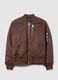 Suede Bomber Jacket Brown_4