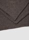 Sciarpa marrone in misto lana, cashmere e viscosa_2
