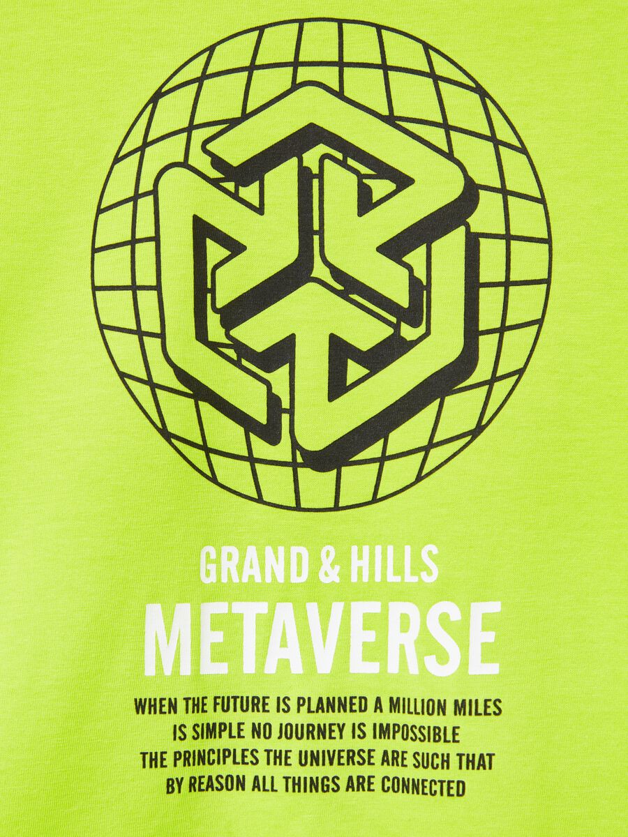 T-shirt a maniche lunghe con stampa_2
