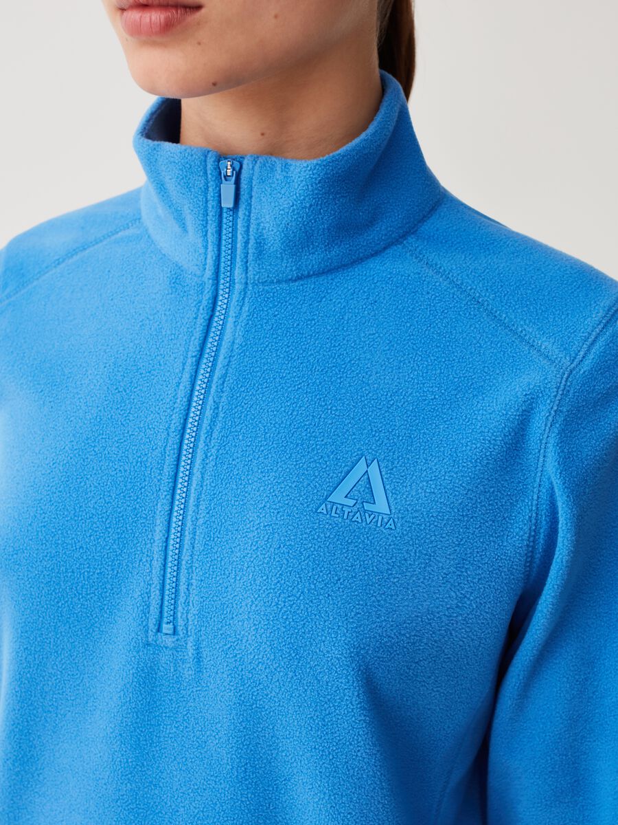 Dolcevita half-zip in micropile Altavia by Deborah Compagnoni_3
