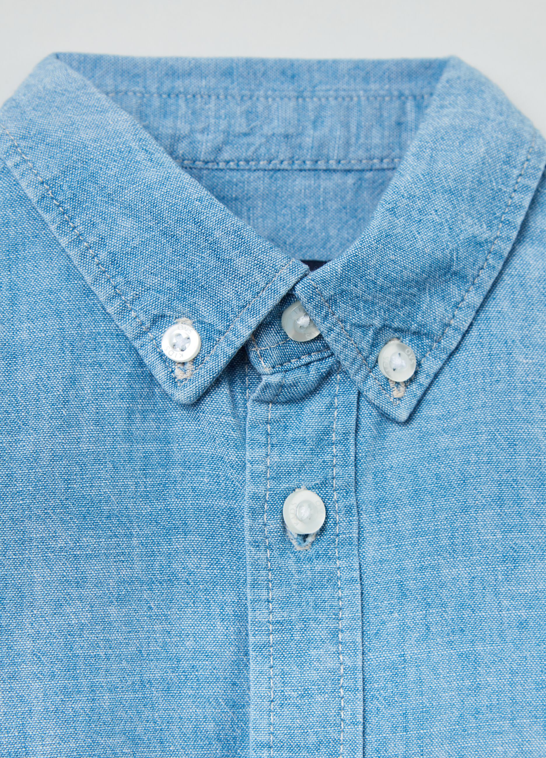 Camicia in cotone chambray_2