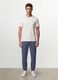 Grey cotton-blend joggers, regular fit_0