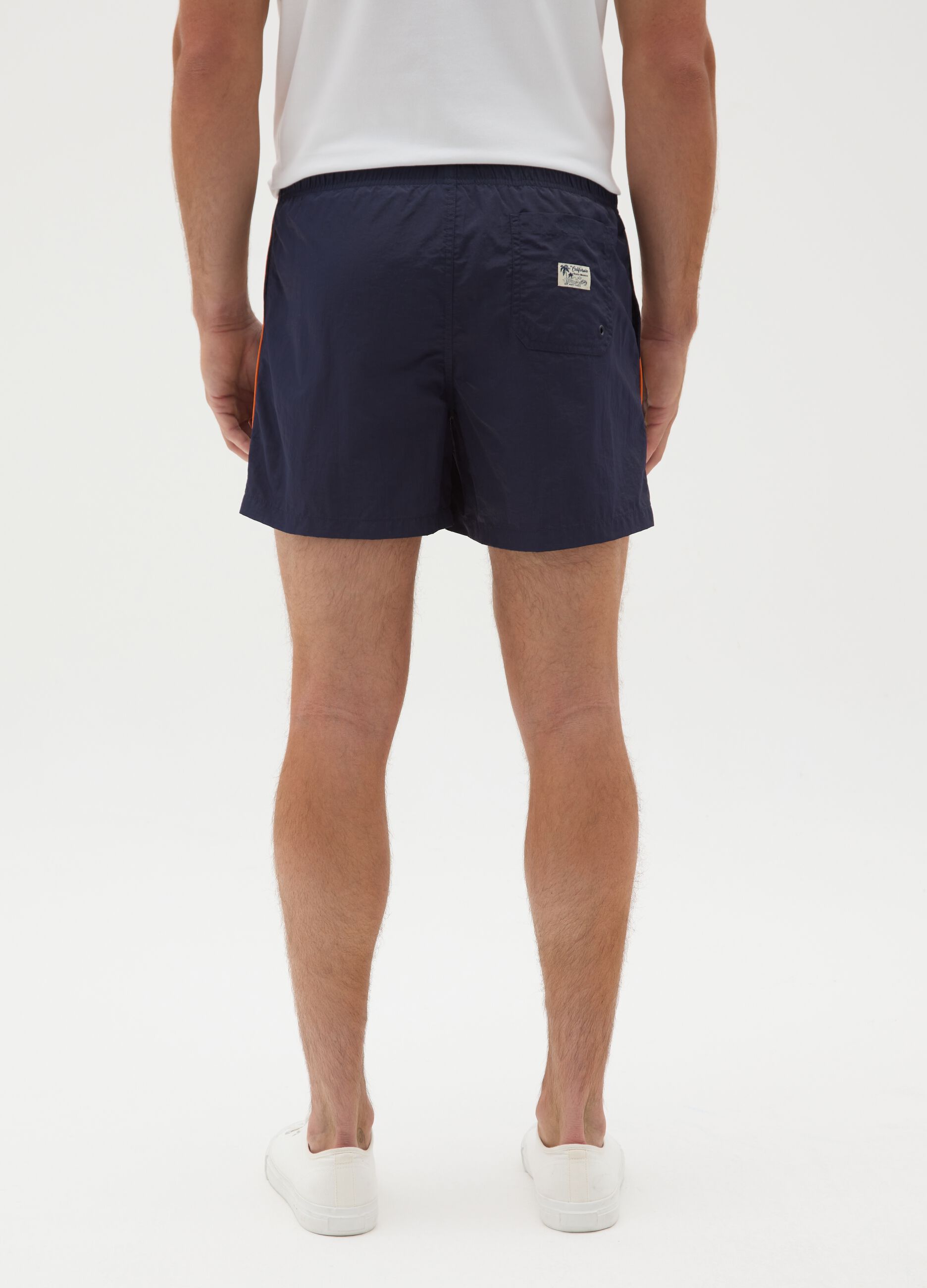 Men's mixed multicoloured shorts with regular-fit