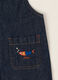 Salopette in chambray di puro cotone IANA _2