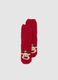 Red Christmas Socks in Stretch Fabric_0