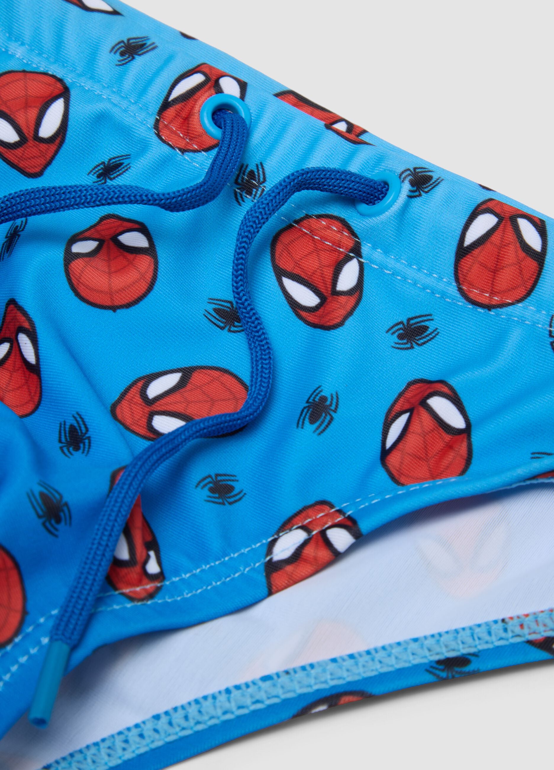 Slip mare azzurro in tessuto elasticizzato per bambino