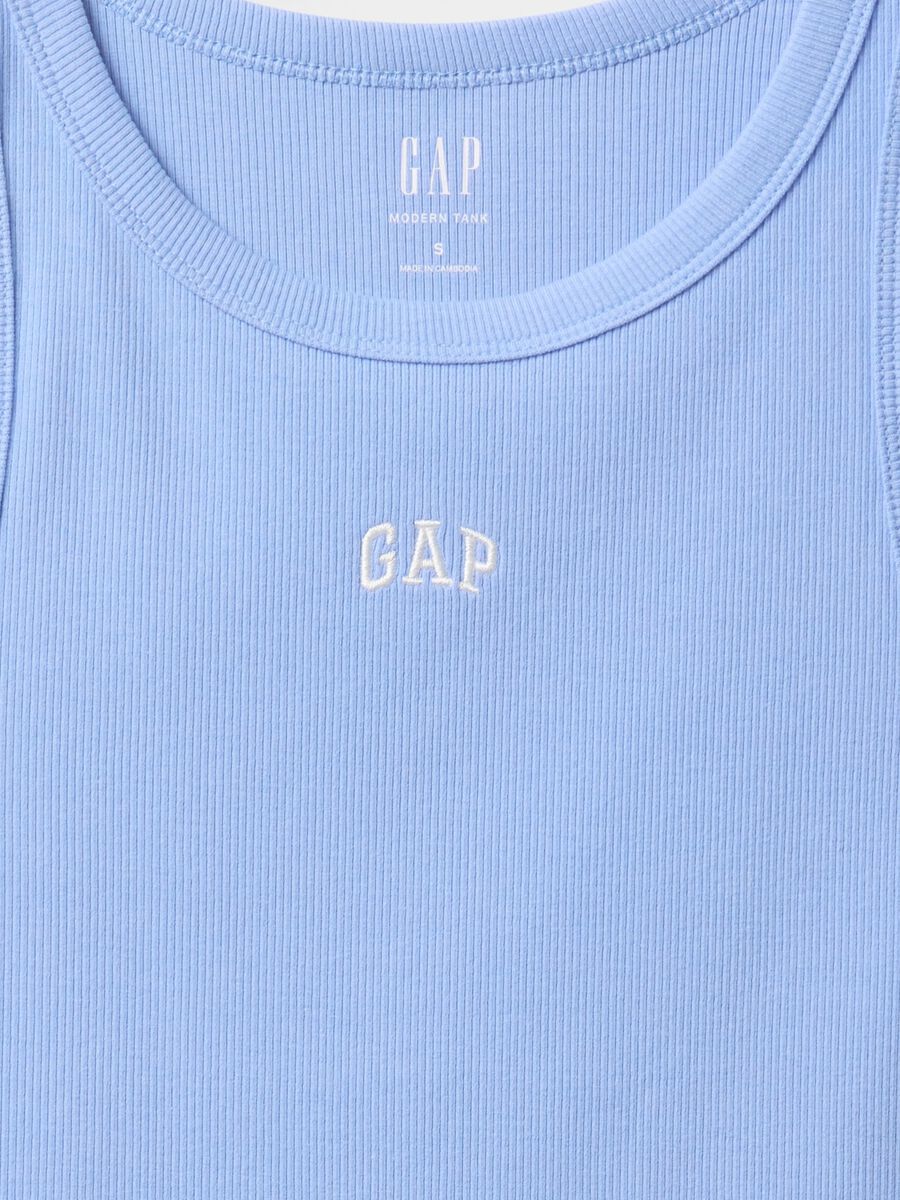 GAP Sleeveless Blue Top_4