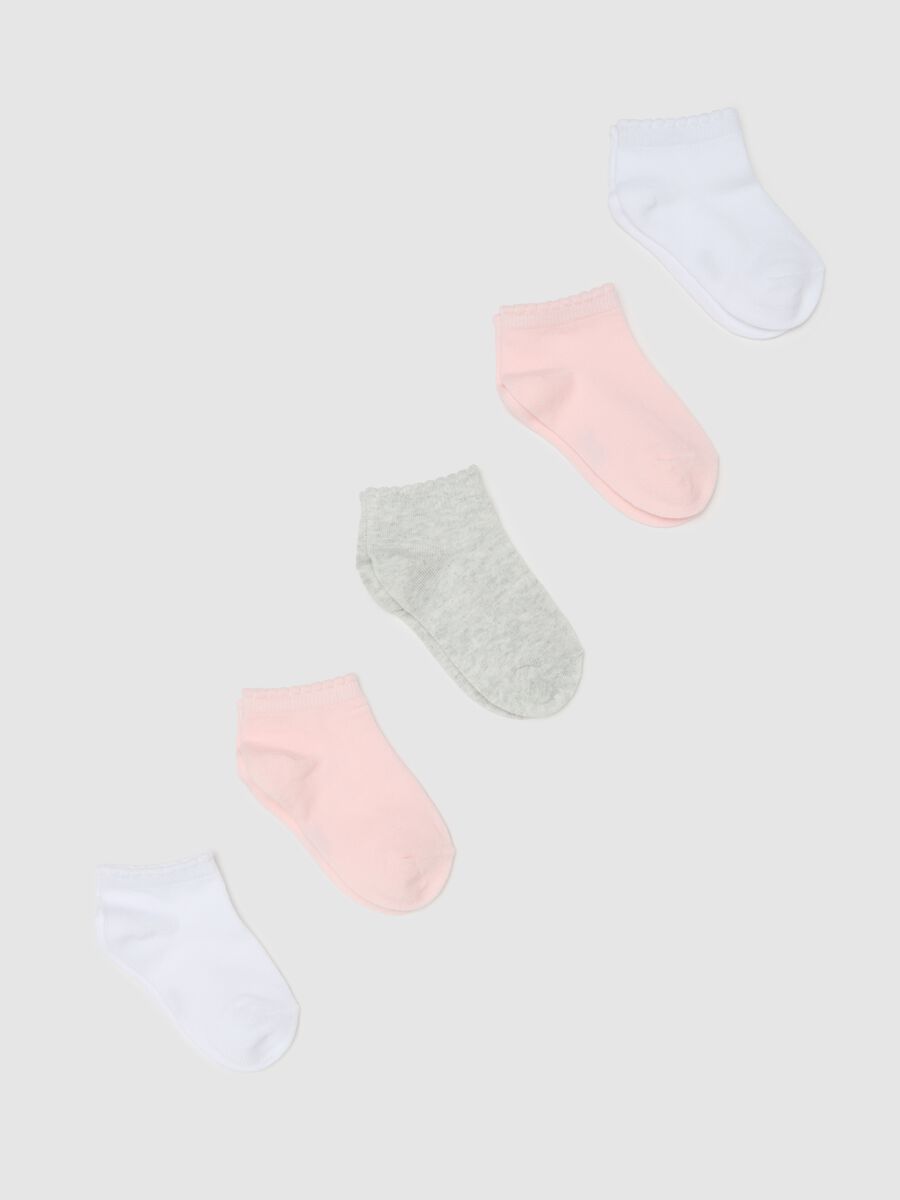 Five-pair pack stretch shoe liners_0