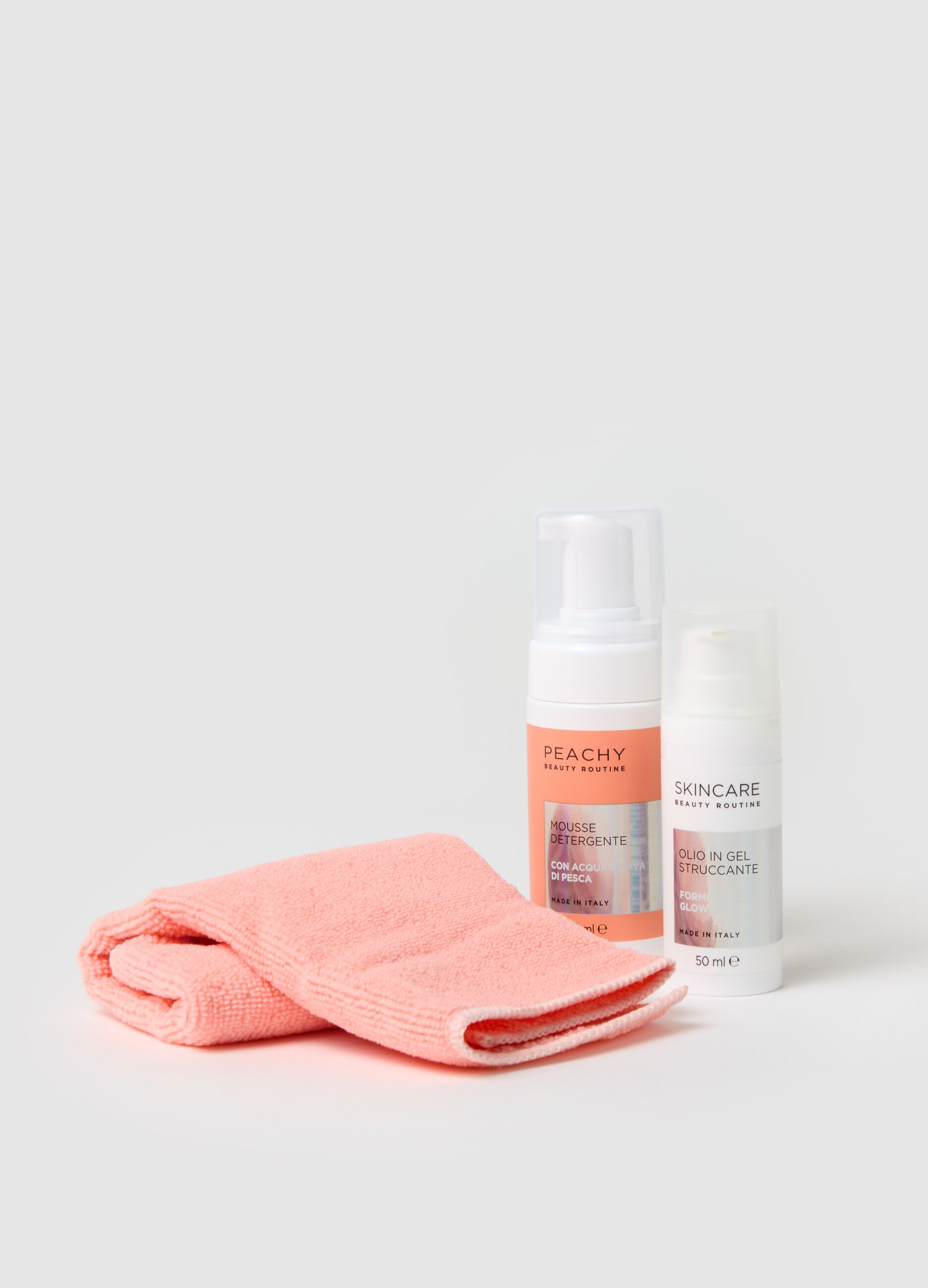 Kit doppia detersione Peachy