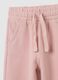 Girls' pink pure cotton jogger trousers_2