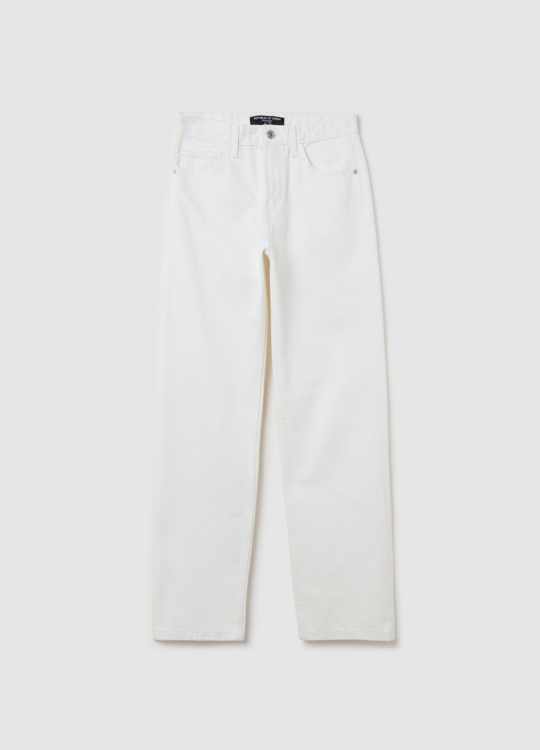 Jeans straight fit cinque tasche