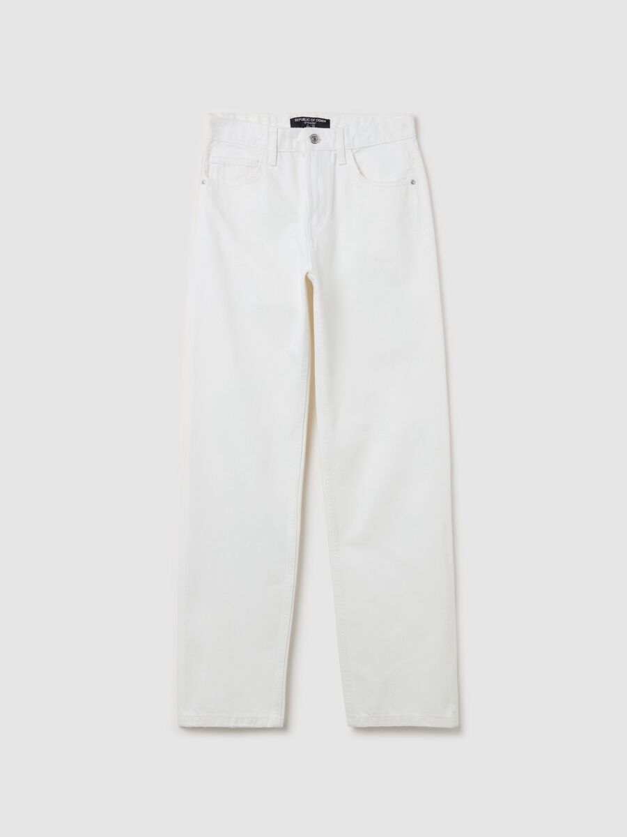 Five-pocket,straight-fit jeans_4