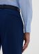 Men's pure cotton easy iron blue shirt_2