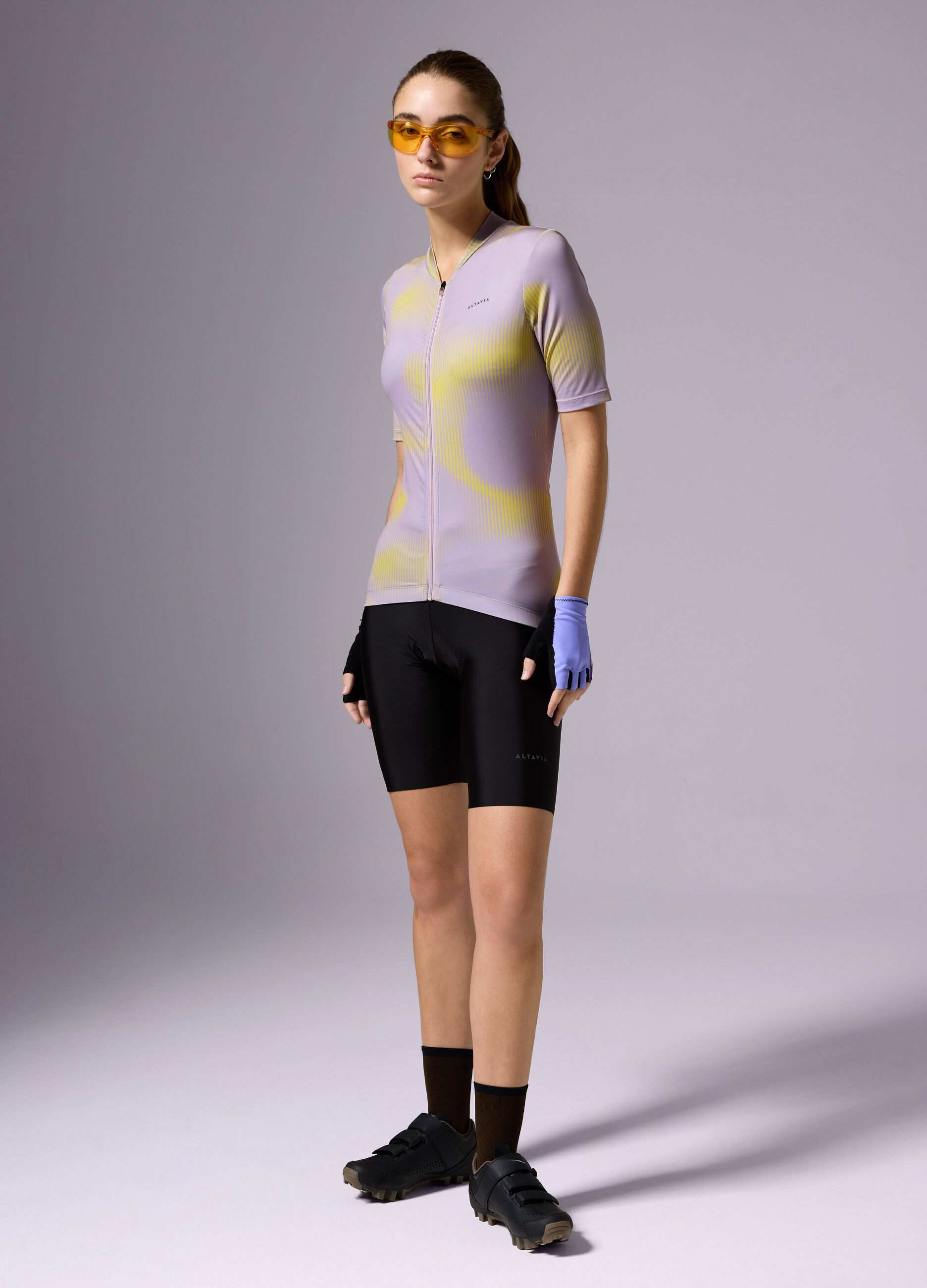 ALTAVIA full-zip cycle T-shirt