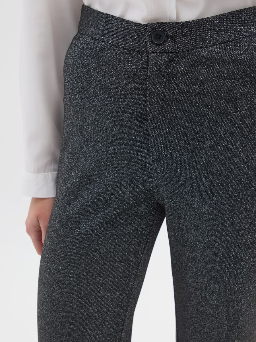 Grey Flare Trousers_3