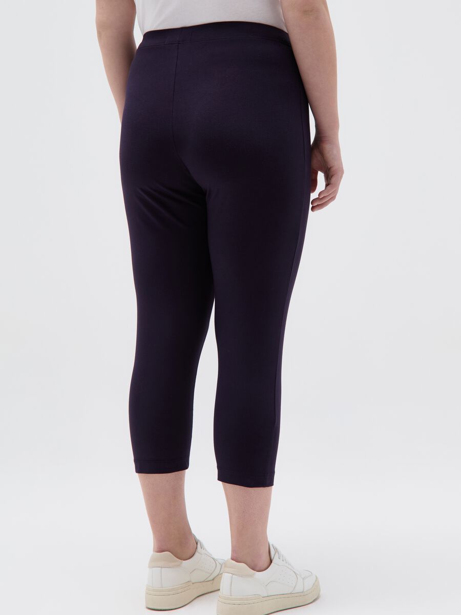 Essential Curvy crop stretch leggings_2