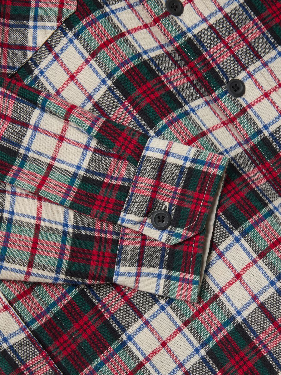 Checked flannel shirt_2