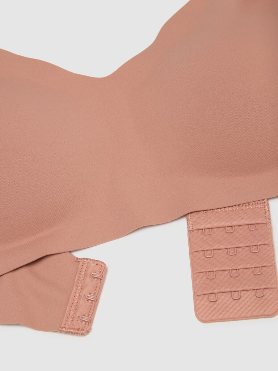 Bra in pink stretch fabric_5
