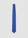 Blue tie with 7.5 cm blade in shiny fabric_0