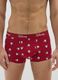 Red stretch cotton boxer with Disney prints in regular fit_1