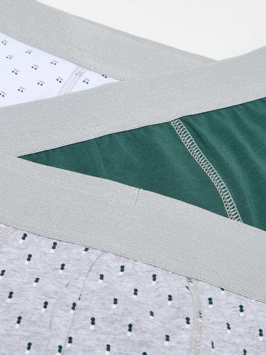 Three-pack boxer shorts with micro pattern_5