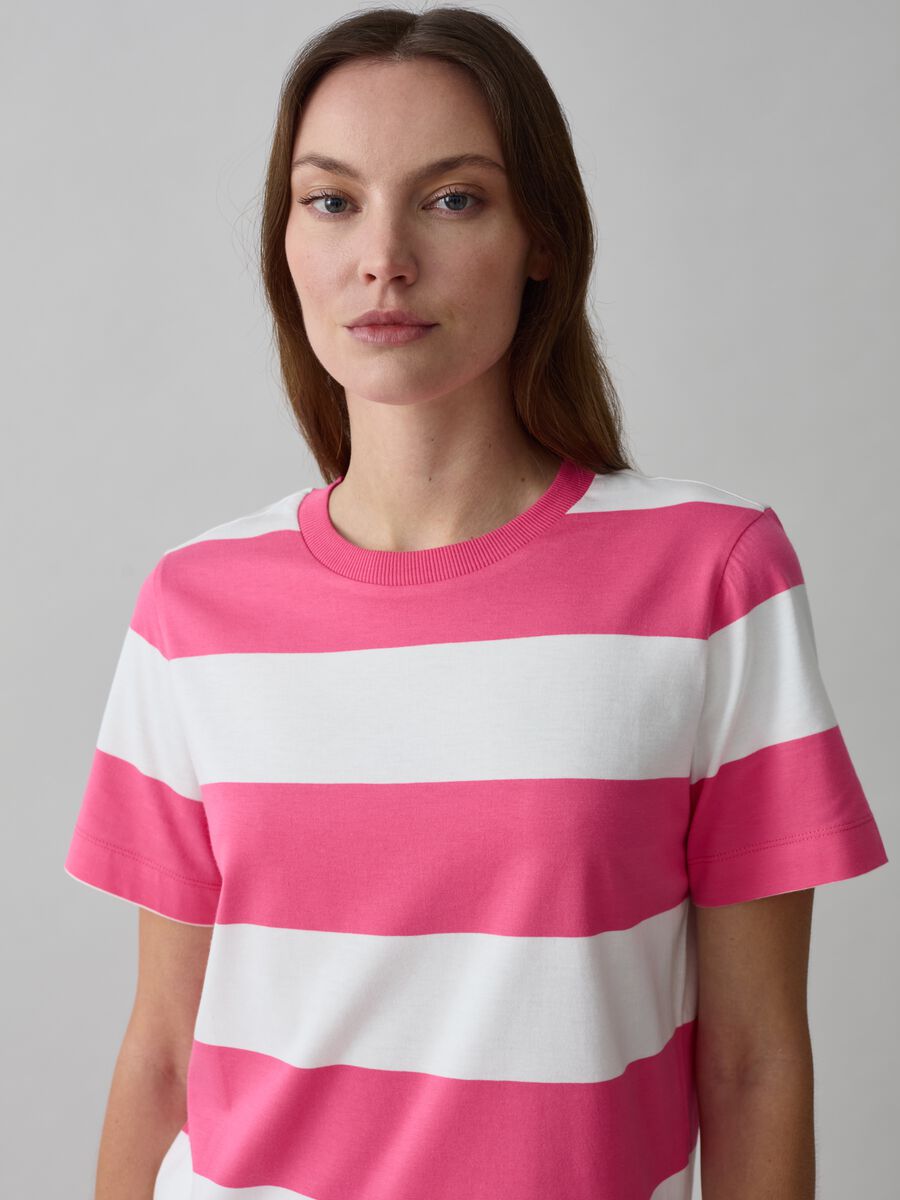Striped cotton T-shirt_1