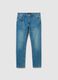 Slim fit blue denim jeans_0