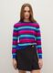 Pure wool jumper with blue and azure stripes, regular fit_3