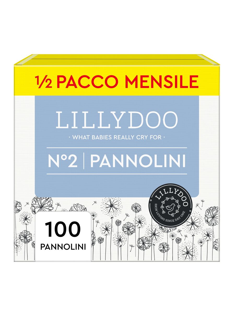 Lillydoo 6-pack multipack nappies for sensitive skin N°2 (4-8 Kg)_0