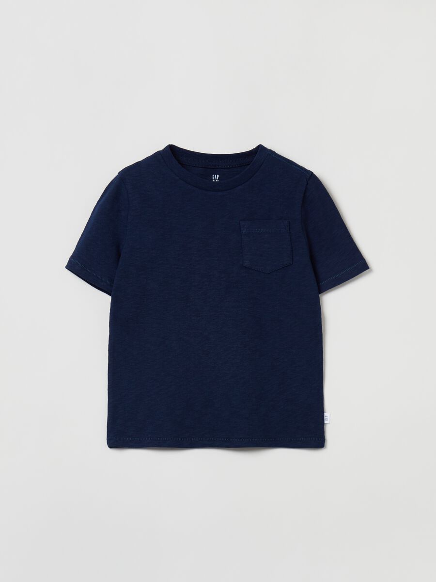 T-shirt with round neck and pocket_0