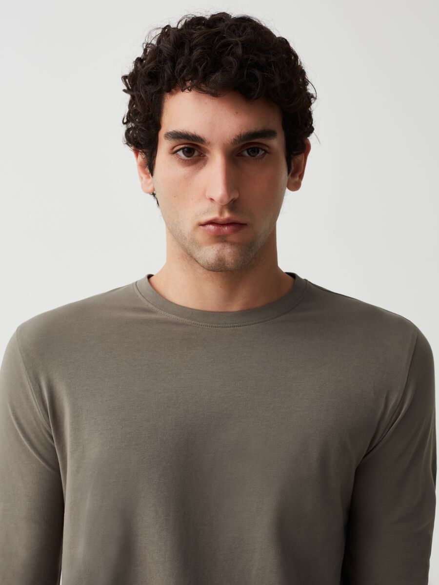 Long-sleeved T-shirt in jersey_1