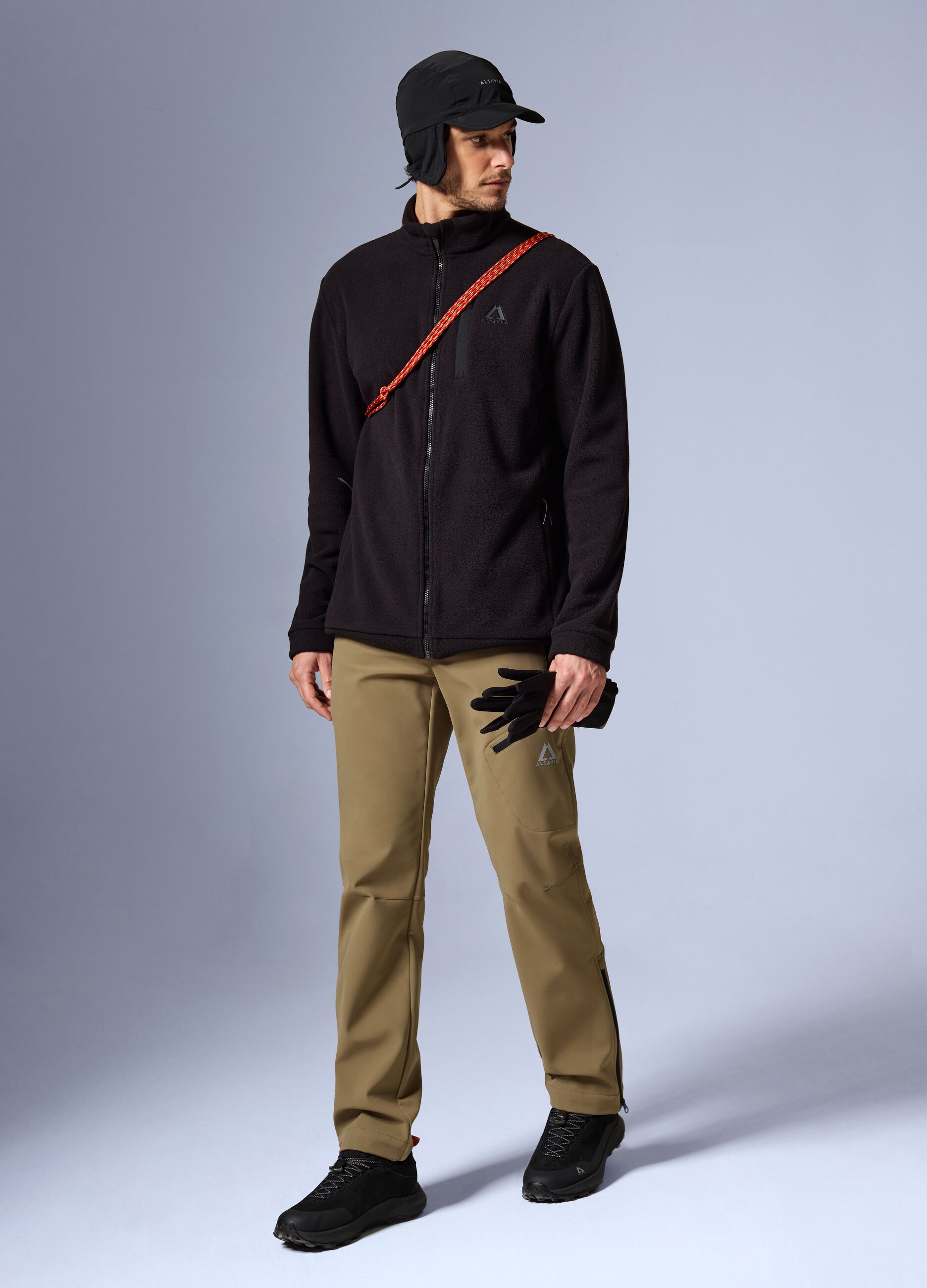 Full Zip Fleece ALTAVIA WITH DEBORAH COMPAGNONI