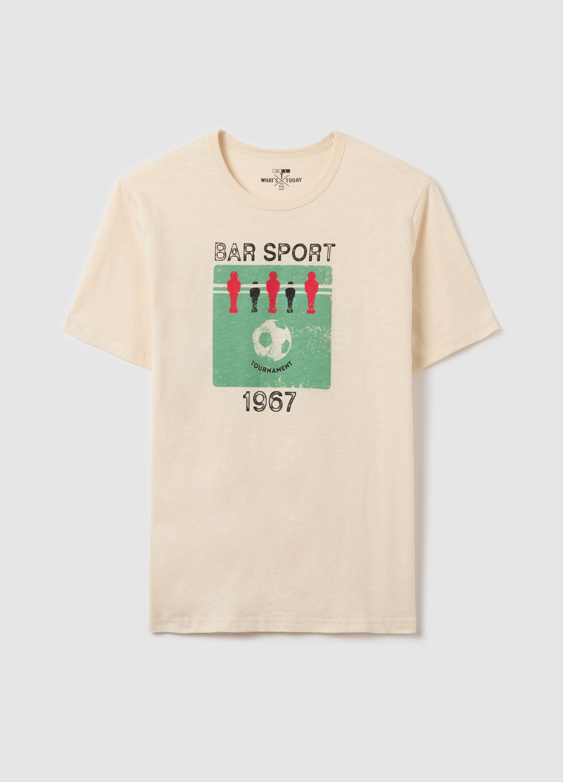"Bar Sport 1967" table football T-shirt in cotton