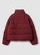 Red padded jacket with zip and high neck ALTAVIA STUDIO_5